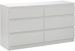 ГУД ЛАКК 2.03.02.080.1 КАСТОР комод 6 ящиков RU белый (2 пак.)