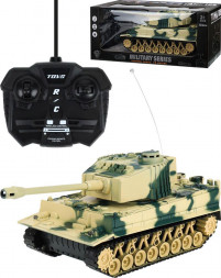 Игрушка NO NAME Танк на р/у Боевая машина (свет,звук,6*АА не в компл.,в кор.)(36х15х15,5 см) ( Арт. 2120660)