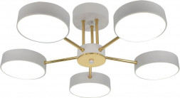 ESCADA 10262/5 LED*64W White/Gold