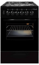 Духовой шкаф газовый ЛЫСЬВА ГП 40р0 МС-2у черная