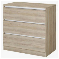 Комод POLINI Комод Polini kids Simple 1980, вяз-белый (2 кор.)