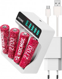 Зарядное устройство КОСМОС KOC516 белый