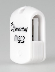 Устройство чтения карт памяти SMARTBUY (SBR-706-W) MicroSD белый