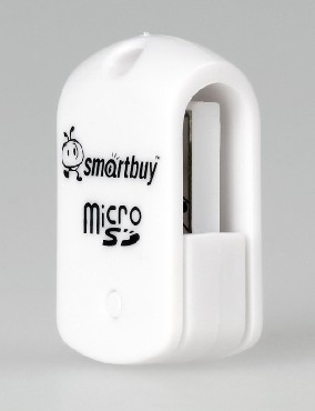 Устройство чтения карт памяти SMARTBUY (SBR-706-W) MicroSD белый