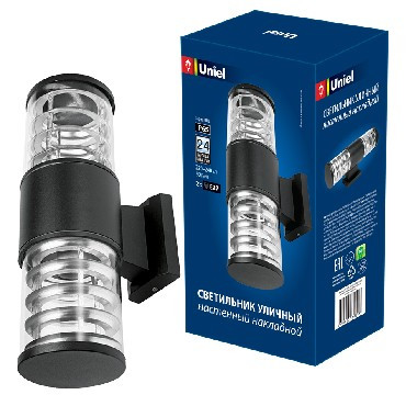 ЭЛЕКТРИКА UNIEL (UL-00006808) UUL-S12A 2x60W/E27 IP65 BLACK