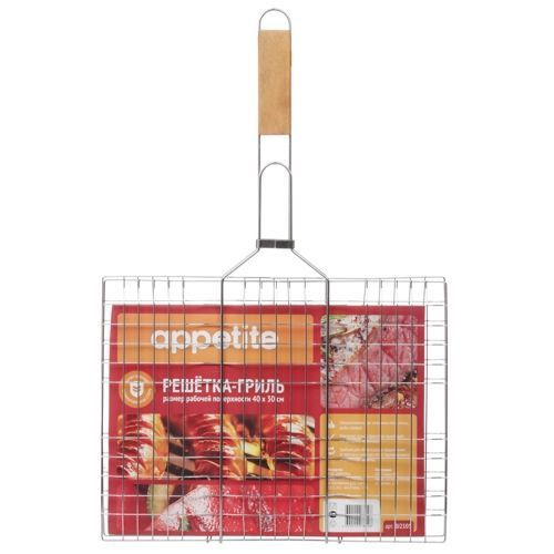 Решетка APPETITE BJ2105 сталь 40х30см плоская