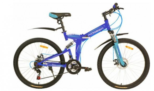 Велосипед PIONEER ODYSSEY 26&quot;/18&quot; DARKBLUE-BLUE-WHITE