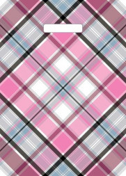 Пакет АРТПЛАСТ (ВУР59027) вырубная ручка 29х40см - Шотландка