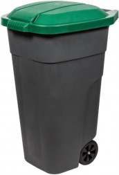 Контейнер PLAST TEAM PT9990ЗЕЛ-1 для мусора 110л