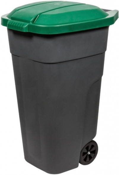 Контейнер PLAST TEAM PT9990ЗЕЛ-1 для мусора 110л