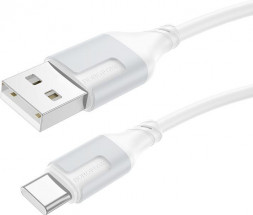 BOROFONE (6941991108280) BX101 USB 3.0A для Type-C White 1 м