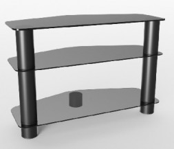 Стойка для TV MD 420 черн/дымч