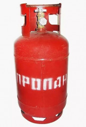 Газовый баллон RUSSIA стальной 12л., (Крым)