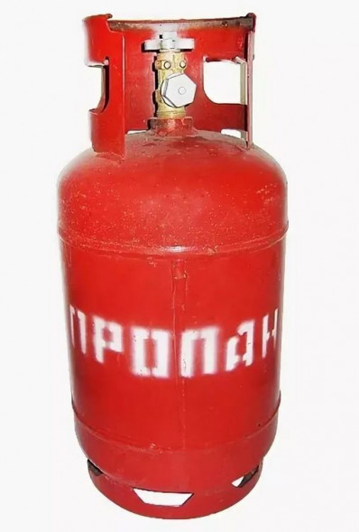 Газовый баллон RUSSIA стальной 12л., (Крым)