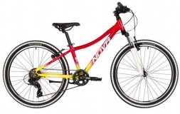 Велосипед NOVATRACK 20AHV.KATRINA.YRD5, жёлтый-красный 173618