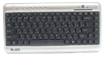 Клавиатура A4TECH KL-5 USB черный/серебро