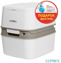 LUPMEX Биотуалет 79122P 18л с индикатором с пробниками гранул
