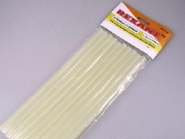 Термопистолет REXANT (09-1207) клеевой стержень D=11.2мм L=270мм прозрачный (20)