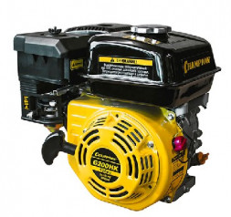 Двигатель CHAMPION G200HK Двигатель (6,5лс/4,8кВт 196см3 19мм шпонка 15,4кг)