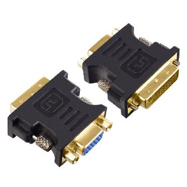 Кабель, переходник PERFEO (A7019) переходник VGA/SVGA розетка - DVI-A вилка