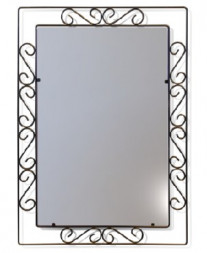 Зеркало SHEFFILTON Грация 628 черный