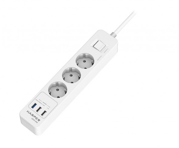Сетевой фильтр HARPER UCH-340 QC3.0