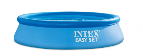 Бассейн надувной INTEX Бассейн с надувн.кольцом EASY SET 244*61 см + фильтр-насос ( Арт. 28108NP)