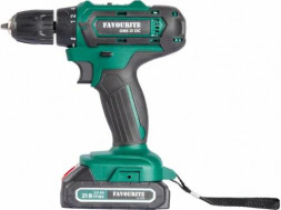 Дрель-шуруповерт FAVOURITE OBS 21 DC SET Дрель-шуруповерт аккумуляторная 21В, 2 Ач, кейс