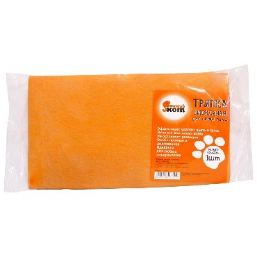 хоз. Принадлежности РЫЖИЙ КОТ тряпка для пола вискозная 50*60см (140гр/м2) (310217)