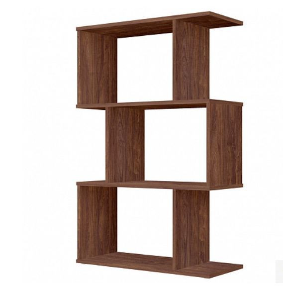 Стеллаж POLINI Стеллаж Polini Home Smart фигурный 3 секции, винтаж (1кор)