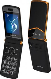 Телефон мобильный MAXVI E11 Black/Gold