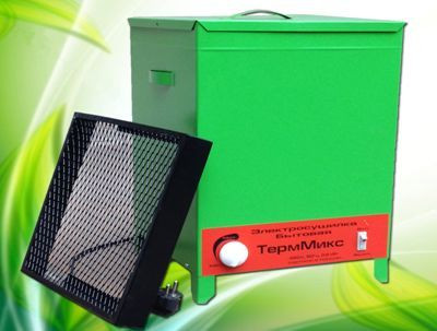 Электросушилка ТЕРММИКС Электросушилка бытовая (4лотка для сушки) салатовый