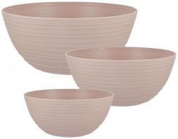 Набор салатников SUGAR&amp;SPICE SE400812005 Cardamom (3 предмета) латте