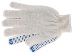 Перчатки РОССИЯ Перчатки трикотажные, с ПВХ точкой, 10 класс 67785