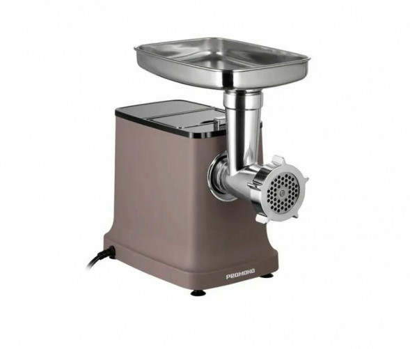 Мясорубка REDMOND MG-502, серо-коричневый