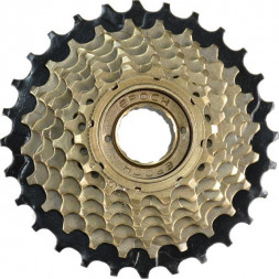 Аксессуары для велосипедов DNP Трещотка DNP TM-1007CFQB 14-28T 7 передач, индексная H000012463