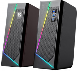 Акустическая 2.0 система DEFENDER (65103) Solar 3 10Вт, BT/Light питание от USB
