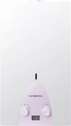 Проточный газовый водонагреватель GENBERG 311.01 Люкс 11 л. Белый