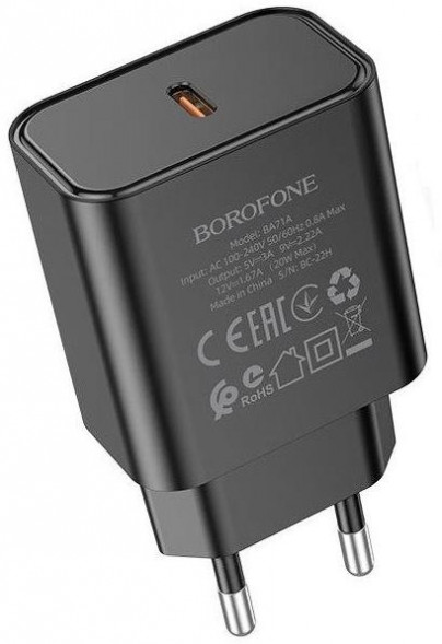 СЗУ BOROFONE (6974443387957) BA71A Black