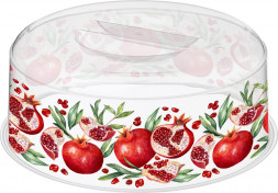 IDILAND Bergamo Scarlet D250мм с декором (бесцветный) 221155101/00