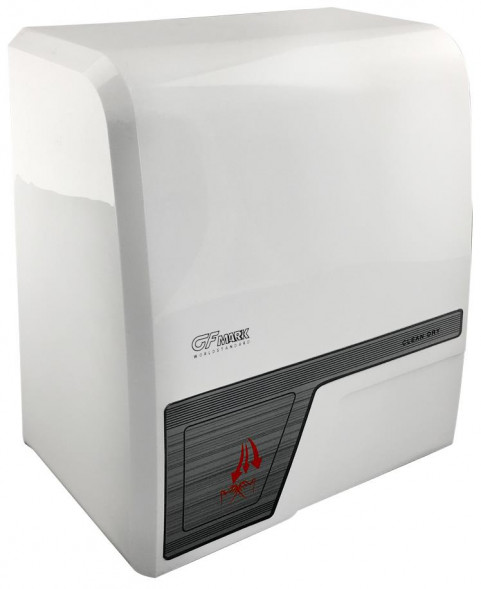 Сушилка для рук GFMARK 6908 Сушилка для рук, корпус пластик АБС цвет белый, квадратная 1500W