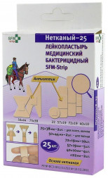 Лейкопластырь SFM Лейкопластырь SFM набор НЕТКАНЫЙ №25 бактерицидный