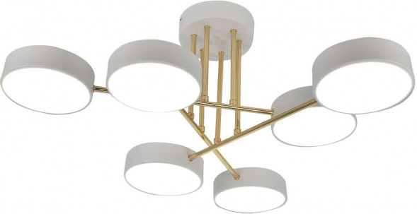 ESCADA 10262/6 LED*78W White/Gold