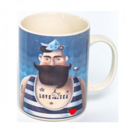 Кружка OLAFF 133-08065 LOVE SEA, 510мл, подарочная упаковка