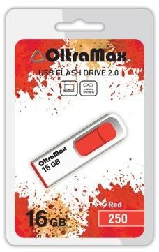 USB флэш-накопитель OLTRAMAX OM-16GB-250 красный