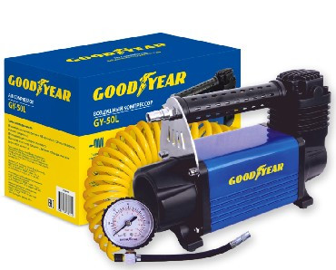 Автокомпрессор GOODYEAR GY000112 GY-50L 50 л/мин
