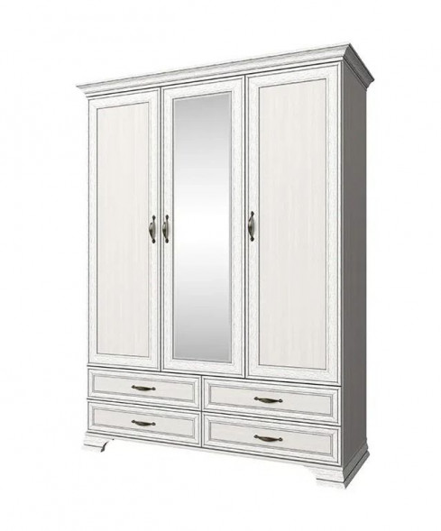 Шкаф АНРЭКС TIFFANY Шкаф 3D4S цвет вудлайн кремовый (6 уп)