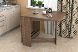 Стол-тумба МЕБЕЛЬ-КОМПЛЕКС Стол-книжка (тумба) Шимо Ясень Темный (1 пак)