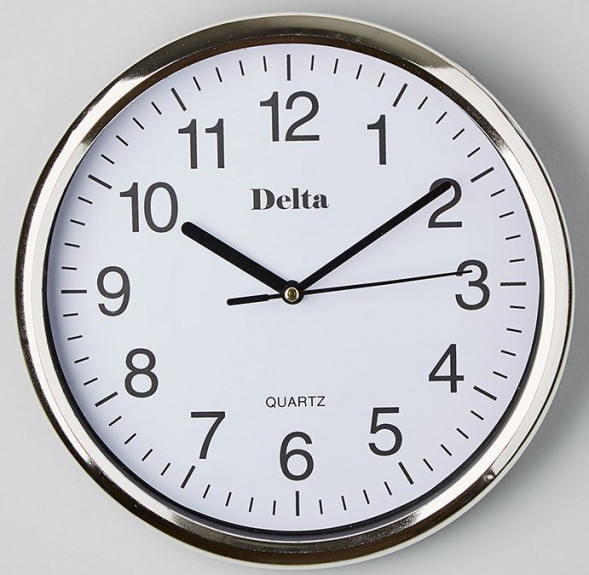 Часы настенные DELTA DT7-0004 24,3*24,3*3,9см