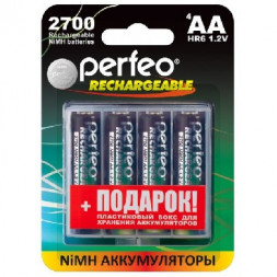 Аккумулятор PERFEO (PF-5035) AA2700MAH-4BL+BOX